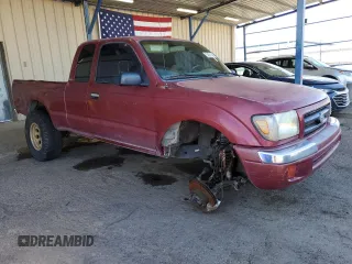 1998 Toyota Tacoma with VIN 4TAWN72N6WZ061060, listed as a Copart auction lot 49701815 with 215,295 mi miles and Clean Title. Bid and sale history available at DreamBid. Image 4.