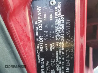 1997 Hyundai Accent z VIN KMHVF24N9VU356190, wystawiony jako Copart lot #85610774 z przebiegiem 91 707 mil mil oraz Tytuł czysty. Historia ofert i sprzedaży dostępna na DreamBid. Obrazek 12.