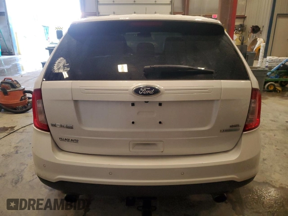 2013 Ford Edge SEL with VIN 2FMDK3J91DBB51259, listed as a Copart auction lot 51234605 with 167,396 mi miles and Non Repairable. Bid and sale history available at carsss.com. Image 6.