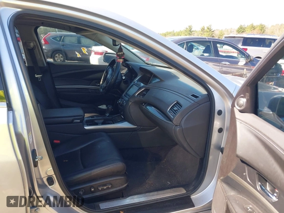 2014 Acura RLX with VIN JH4KC1F3XEC002575, listed as a IAAI auction lot 41972287 with 126,636 mi miles. Bid and sale history available at carsss.com. Image 5.