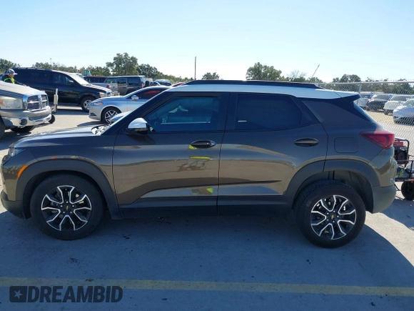 2022 Chevrolet TrailBlazer ACTIV with VIN KL79MVSL8NB058981, listed as a IAAI auction lot 41216065 with 54,200 mi miles and . Bid and sale history available at DreamBid. Image 14.