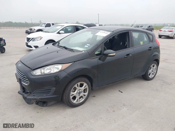 2016 Ford Fiesta SE with VIN 3FADP4EJ3GM203760, listed as a IAAI auction lot 41928386 with 52,744 mi miles. Bid and sale history available at carsss.com. Image 2.