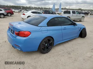 2015 BMW M4 with VIN WBS3U9C55FP967287, listed as a Copart auction lot 40572814 with 85,981 mi miles. Bid and sale history available at carsss.com. Image 3.