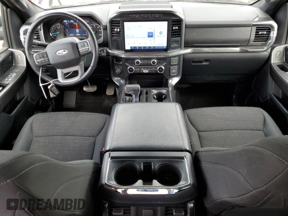 2022 Ford F-150 XL with VIN 1FTEW1EP2NFB90727, listed as a Copart auction lot 59269875 with 45,401 mi miles and Salvage title. Bid and sale history available at DreamBid. Image 8.
