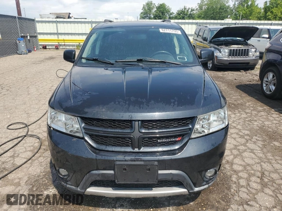 2013 Dodge Journey R/T z VIN 3C4PDDEG5DT597459, wystawiony jako Copart lot #62711755 z przebiegiem 152 498 mil mil oraz Czysty tytuł • Clean title. Historia ofert i sprzedaży dostępna na DreamBid. Obrazek 5.