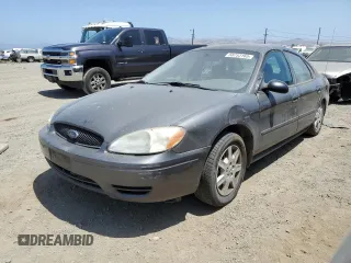 2005 Ford Taurus SE with VIN 1FAFP53U95A249034, listed as a Copart auction lot 58753165 with 183,372 mi miles and Salvage title. Bid and sale history available at DreamBid. Image 1.