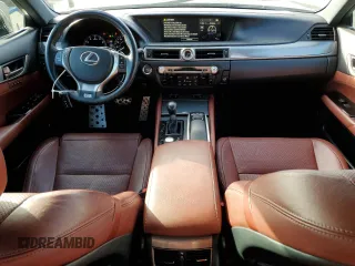 2015 Lexus GS 350 with VIN JTHCE1BL0FA002148, listed as a Copart auction lot 85296434 with 77,239 mi miles and Salvage Title. Bid and sale history available at DreamBid. Image 8.