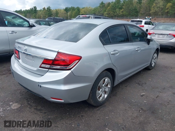2015 Honda Civic LX z VIN 19XFB2F58FE276140, wystawiony jako IAAI lot #42150457 z przebiegiem 97 434 mil mil oraz . Historia ofert i sprzedaży dostępna na DreamBid. Obrazek 4.