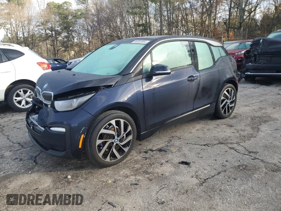2019 BMW i3 with VIN WBY8P2C56K7D57387, listed as a Copart auction lot 86383904 with 18,783 mi miles and Salvage Title. Bid and sale history available at carsss.com. Image 1.