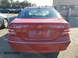 2007 Mercedes-Benz C with VIN WDBRF87H47F901393, listed as a Copart auction lot 43383025 with 128,583 mi miles and Salvage title. Bid and sale history available at DreamBid. Image 6.
