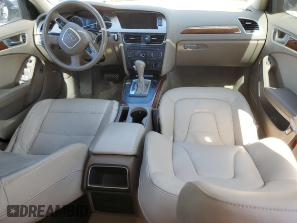 2012 Audi A4 2.0T Premium with VIN WAUAFAFL9CN020505, listed as a Copart auction lot 43136145 with 115,489 mi miles and Salvage Title. Bid and sale history available at carsss.com. Image 8.