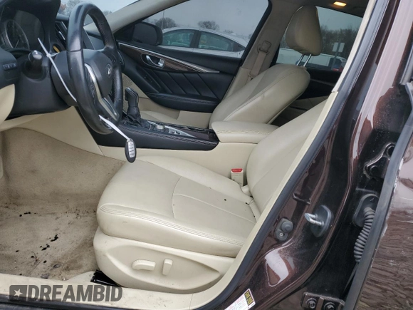 2019 Infiniti Q50 3.0t LUXE with VIN JN1EV7AP7KM512655, listed as a Copart auction lot 52543265 with 68,501 mi miles and Salvage Title. Bid and sale history available at carsss.com. Image 7.