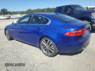 2019 Jaguar XE with VIN SAJAE4GX6KCP46973, listed as a Copart auction lot 76675914 with 42,419 mi miles and Salvage Title. Bid and sale history available at DreamBid. Image 2.