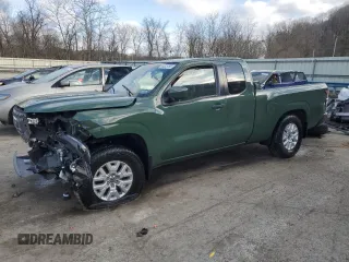 2022 Nissan Frontier S with VIN 1N6ED1CM2NN669666, listed as a Copart auction lot 44325185 with 48,235 mi miles and Salvage Title. Bid and sale history available at carsss.com. Image 1.