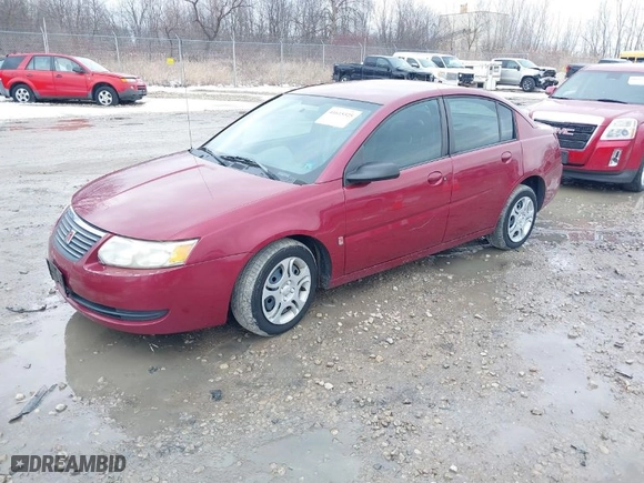 2005 Saturn ION with VIN 1G8AJ52F35Z117682, listed as a IAAI auction lot 41615525 with 124,117 mi miles. Bid and sale history available at carsss.com. Image 2.