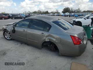 2006 Nissan Maxima 3.5 SE with VIN 1N4BA41E56C824581, listed as a Copart auction lot 44732605 with 185,036 mi miles and Salvage Title. Bid and sale history available at carsss.com. Image 2.