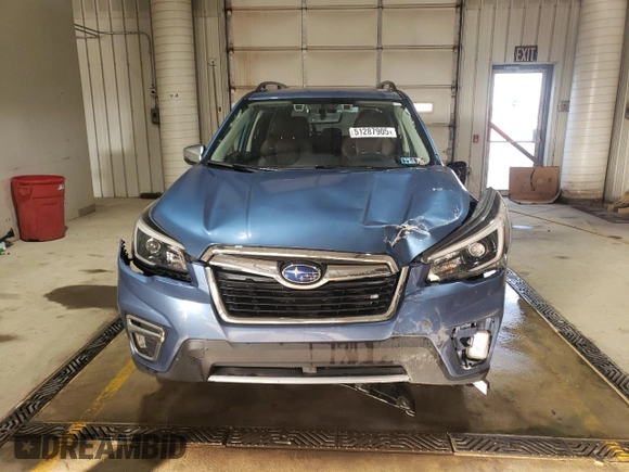 2021 Subaru Forester Touring with VIN JF2SKAXC9MH480508, listed as a Copart auction lot 51287905 with 34,881 mi miles and Salvage Title. Bid and sale history available at carsss.com. Image 5.