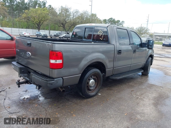 2008 Ford F-150 XL with VIN 1FTRW12W18FA67373, listed as a IAAI auction lot 41693401 with 198,864 mi miles. Bid and sale history available at carsss.com. Image 4.