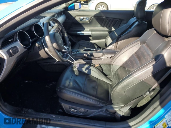 2017 Ford Mustang GT Premium with VIN 1FATP8FFXH5319509, listed as a Copart auction lot 45567855 with 43,612 mi miles and Salvage title. Bid and sale history available at DreamBid. Image 7.