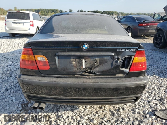 2003 BMW 3 Series 330xi with VIN WBAEW53463PG21738, listed as a Copart auction lot 72033514 with 0 mi miles and Clean Title. Bid and sale history available at carsss.com. Image 6.