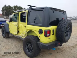 2024 Jeep Wrangler Sport S with VIN 1C4RJXN62RW121018, listed as a IAAI auction lot 41772775 with 1,146 mi miles and . Bid and sale history available at carsss.com. Image 3.
