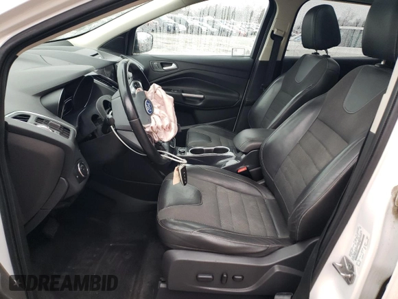 2013 Ford Escape Titanium with VIN 1FMCU0J99DUA61517, listed as a Copart auction lot 83746884 with 134,498 mi miles and Non Repairable. Bid and sale history available at carsss.com. Image 7.