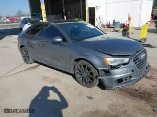 2016 Audi A3 2.0T Premium with VIN WAUB8GFF6G1117637, listed as a IAAI auction lot 41726768 with 113,832 mi miles. Bid and sale history available at carsss.com. Image 1.