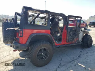 2017 Jeep Wrangler Unlimited Rubicon с VIN 1C4BJWFG6HL751417, выставлен на аукционе Copart как лот 48588335 с пробегом Не указан миль и На запчасти • Non repairable. История ставок и продаж доступна на DreamBid. Изображение 3.