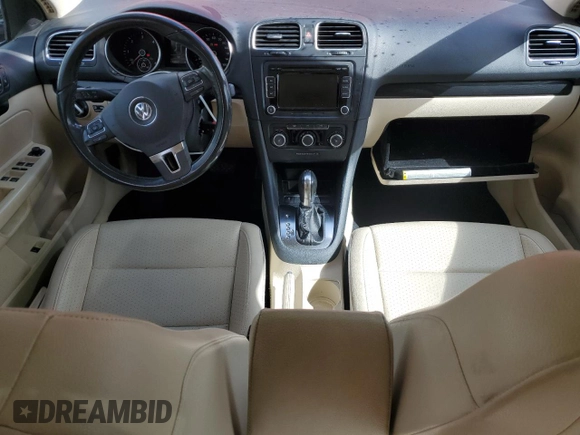 2012 Volkswagen Jetta TDI with VIN 3VWPL7AJ6CM692334, listed as a Copart auction lot 57812385 with 119,857 mi miles and Salvage title. Bid and sale history available at DreamBid. Image 8.