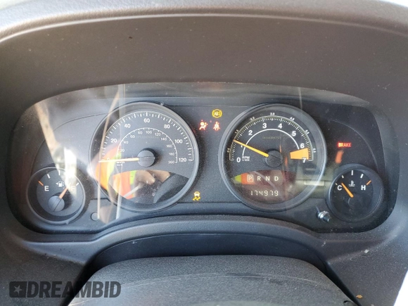 2015 Jeep Compass Sport with VIN 1C4NJCBA9FD400036, listed as a Copart auction lot 46755295 with 174,979 mi miles and Salvage Title. Bid and sale history available at carsss.com. Image 9.