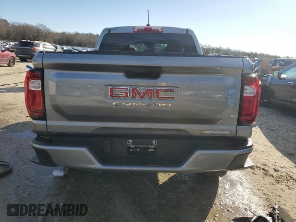 2024 GMC Canyon 2WD Elevation with VIN 1GTP5BEK6R1112914, listed as a Copart auction lot 84963254 with 15,565 mi miles and Salvage Title. Bid and sale history available at carsss.com. Image 6.