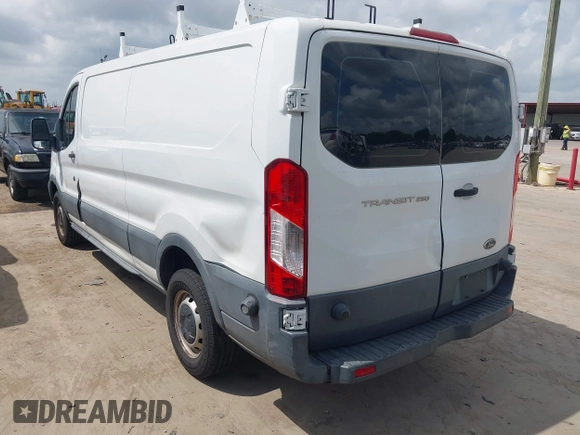 2015 Ford Transit Cargo with VIN 1FTYR2ZM2FKA86869, listed as a IAAI auction lot 42635477 with 14,695 mi miles and . Bid and sale history available at DreamBid. Image 3.