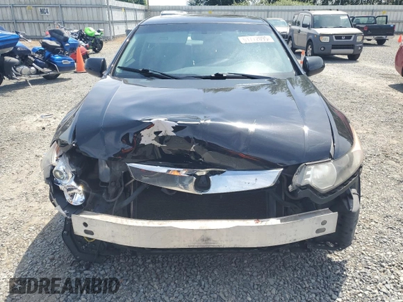 2010 Acura TSX with VIN JH4CU2F6XAC001583, listed as a Copart auction lot 61772095 with 219,817 mi miles and Salvage title. Bid and sale history available at DreamBid. Image 5.