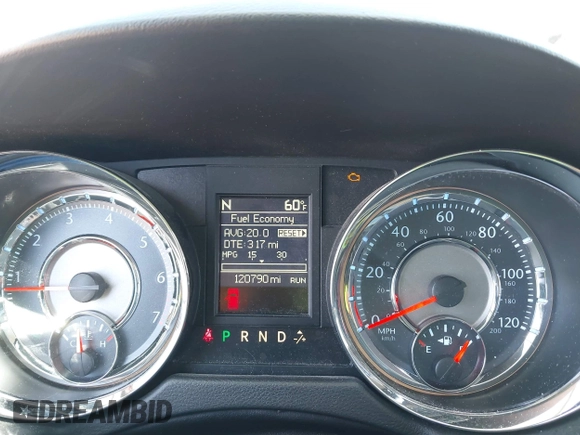 2014 Chrysler Town & Country Touring with VIN 2C4RC1BGXER131707, listed as a IAAI auction lot 42017348 with 120,790 mi miles and . Bid and sale history available at DreamBid. Image 7.