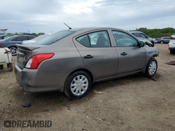 2017 Nissan Versa SV z VIN 3N1CN7AP9HL819481, wystawiony jako Copart lot #56938455 z przebiegiem 35 351 mil mil oraz Nie do naprawy • Non repairable. Historia ofert i sprzedaży dostępna na DreamBid. Obrazek 3.