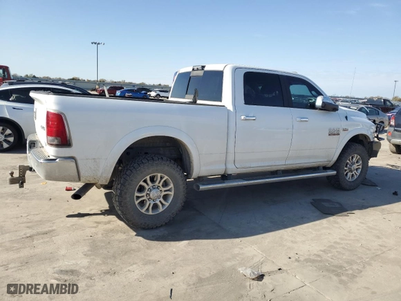 2018 Ram 2500 Laramie with VIN 3C6UR5FJXJG403802, listed as a Copart auction lot 83479764 with 100,813 mi miles and Salvage Title. Bid and sale history available at carsss.com. Image 3.