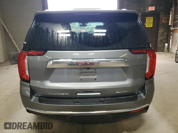 2021 GMC Yukon SLT with VIN 1GKS2BKD0MR429806, listed as a Copart auction lot 69651944 with 47,873 mi miles and Salvage Title. Bid and sale history available at carsss.com. Image 6.