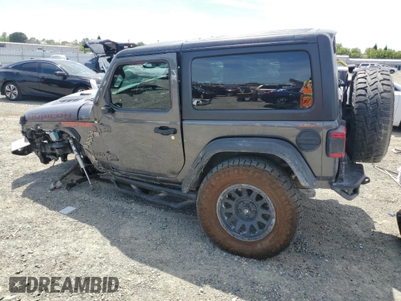 2020 Jeep Wrangler Rubicon z VIN 1C4HJXCG6LW242469, wystawiony jako Copart lot #56965025 z przebiegiem Nie podano mil oraz Szkoda całkowita • Salvage title. Historia ofert i sprzedaży dostępna na DreamBid. Obrazek 2.
