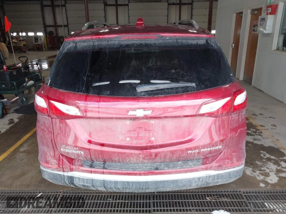 2019 Chevrolet Equinox Premier with VIN 2GNAXXEV0K6110156, listed as a IAAI auction lot 41639256 with 99,531 mi miles and . Bid and sale history available at DreamBid. Image 16.