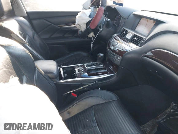 2011 Infiniti M with VIN JN1BY1AP6BM320568, listed as a IAAI auction lot 41769021 with 172,599 mi miles and . Bid and sale history available at DreamBid. Image 5.