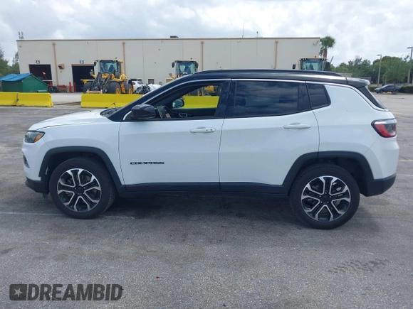 2023 Jeep Compass (RED) Edition with VIN 3C4NJDCN4PT566158, listed as a IAAI auction lot 41904870 with 50,349 mi miles and . Bid and sale history available at carsss.com. Image 14.