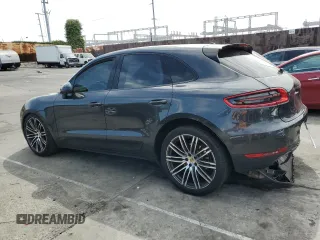2018 Porsche Macan with VIN WP1AA2A59JLB15055, listed as a Copart auction lot 52951695 with 36,879 mi miles and Salvage Title. Bid and sale history available at carsss.com. Image 2.
