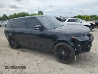 2020 Land Rover Range Rover Autobiography with VIN SALGV5SE7LA585947, listed as a Copart auction lot 59651635 with 34,451 mi miles and Salvage title. Bid and sale history available at DreamBid. Image 4.