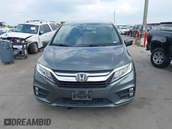 2018 Honda Odyssey EX-L with VIN 5FNRL6H74JB096849, listed as a IAAI auction lot 42136514 with 119,675 mi miles. Bid and sale history available at carsss.com. Image 12.