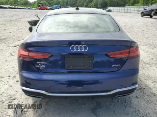 2022 Audi A5 Sportback S line Premium with VIN WAUDACF57NA010347, listed as a Copart auction lot 56671014 with 29,759 mi miles and Salvage Title. Bid and sale history available at carsss.com. Image 6.