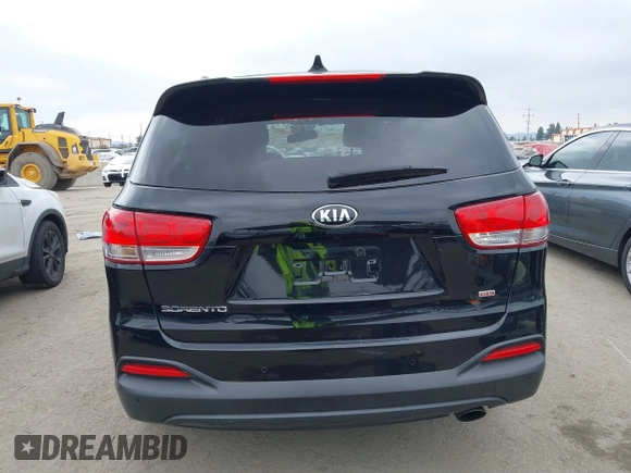 2016 Kia Sorento LX with VIN 5XYPGDA39GG153135, listed as a IAAI auction lot 41903352 with 144,557 mi miles. Bid and sale history available at carsss.com. Image 16.