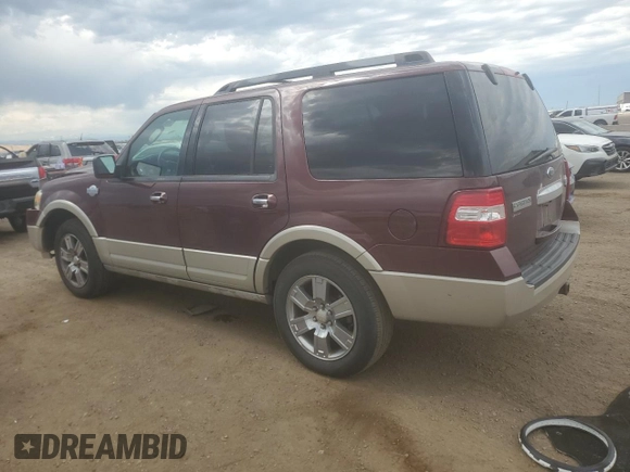 2010 Ford Expedition Eddie Bauer z VIN 1FMJU1J58AEA81659, wystawiony jako Copart lot #60632225 z przebiegiem 183 686 mil mil oraz Szkoda całkowita • Salvage title. Historia ofert i sprzedaży dostępna na DreamBid. Obrazek 2.