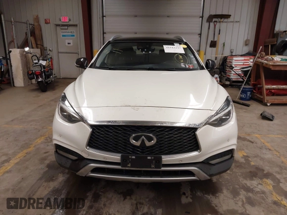 2019 Infiniti QX30 Luxe with VIN SJKCH5CR6KA008658, listed as a IAAI auction lot 41943237 with 88,704 mi miles and . Bid and sale history available at DreamBid. Image 12.