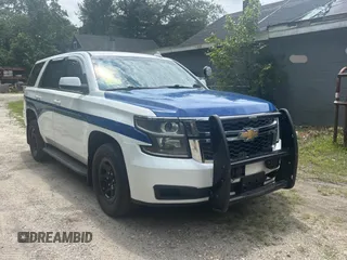2015 Chevrolet Tahoe Commercial with VIN 1GNSK2EC2FR636691, listed as a Copart auction lot 65568935 with 111,561 mi miles and Clean title. Bid and sale history available at DreamBid. Image 1.