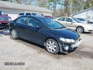 2009 Honda Civic LX z VIN 2HGFA16519H365653, wystawiony jako IAAI lot #41968005 z przebiegiem 170 462 mil mil oraz . Historia ofert i sprzedaży dostępna na DreamBid. Obrazek 1.